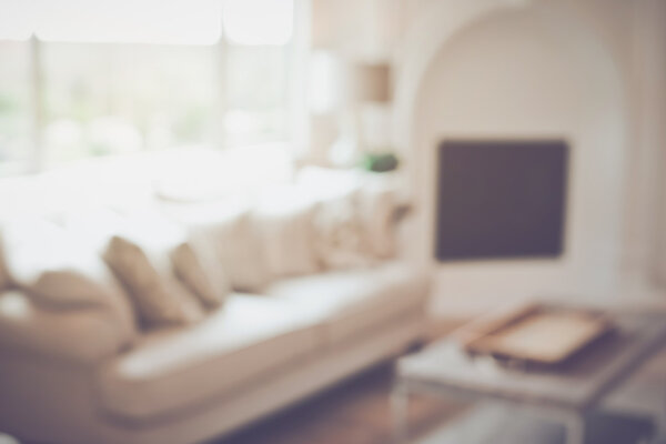 Blurred Living Room