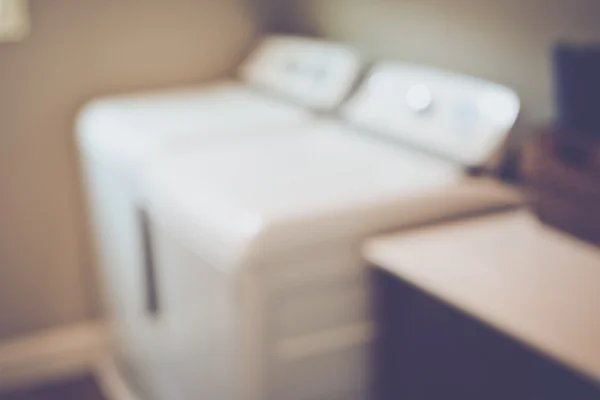 Blurred Laundry Room — Stock Photo, Image