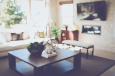 Blurred Living Room clipart