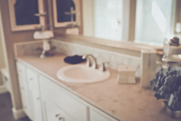 Niewyraźne łazienka Vanity — Zdjęcie stockowe