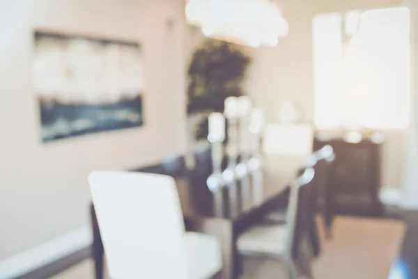 Blurred Dining Room — Stock Photo, Image