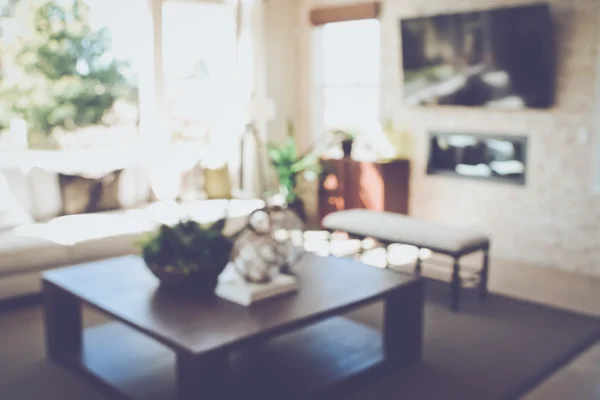 Blurred Living Room — Stock Photo, Image