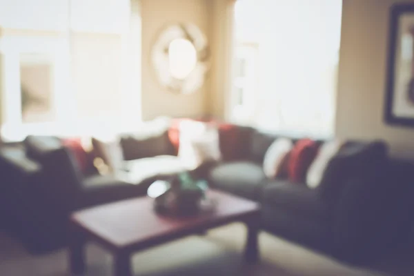 Blurred Living Room — Stock Photo, Image