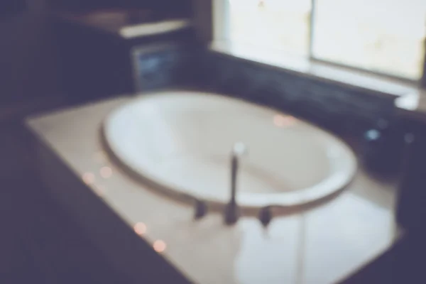 Küvet ile bulanık banyo — Stok fotoğraf