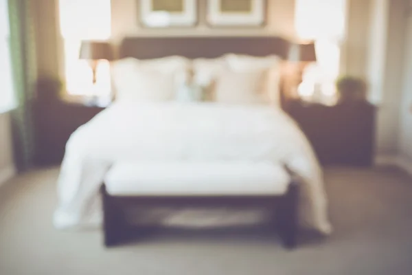 Blurred Master Bedroom — Stock Photo, Image