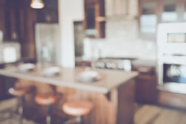 Dapur Modern Kabur — Stok Foto