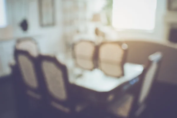 Blurred Dining Room — Stock Photo, Image