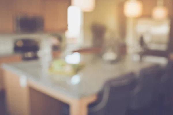 Blurred Modern Kitchen — Stock Photo, Image