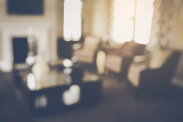 Blurred Living Room — Stock Photo, Image