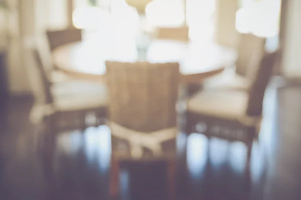 Blurred Dining Room — Stock Photo, Image