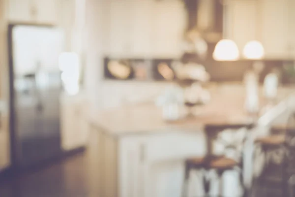 Blurred Modern Kitchen — Stock Photo, Image