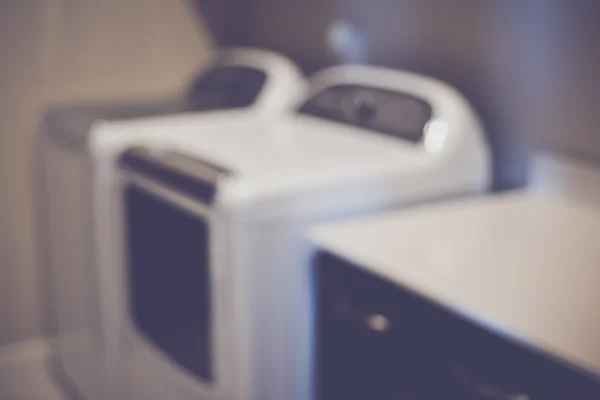 Blurred Laundry Room — Stock Photo, Image