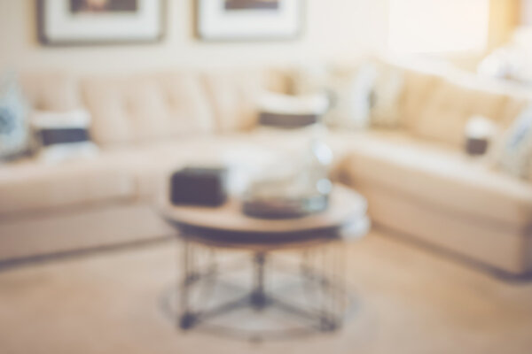 Blurred Living Room