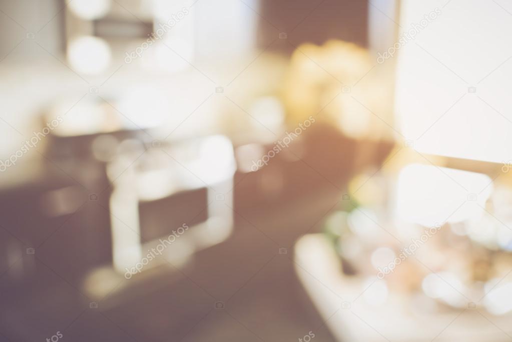 Blurred Kitchen Stove Burner  as background