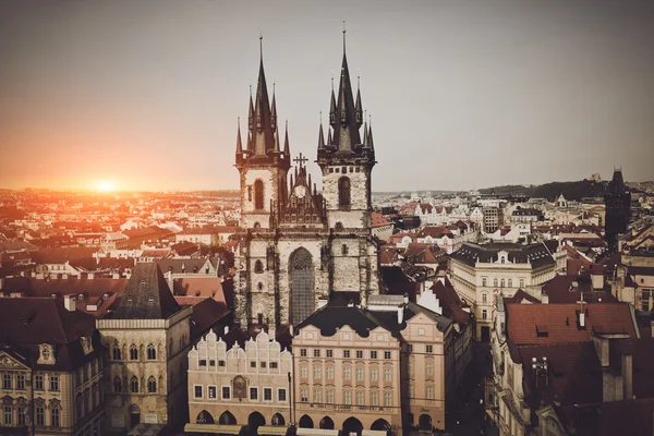 Altes Rathaus in der Tschechischen Republik — Stockfoto