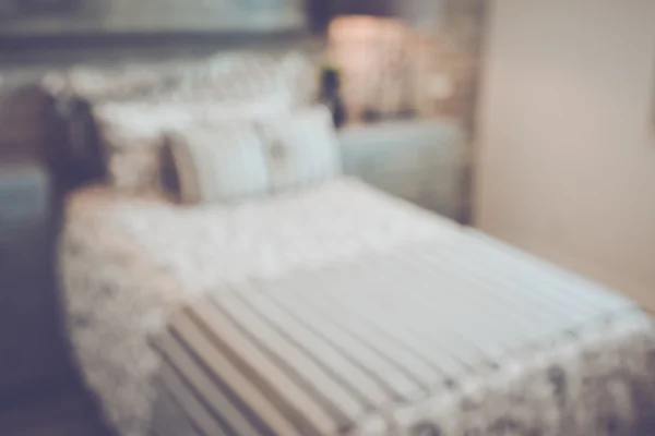 Blurred Bedroom as background — Stock Photo, Image