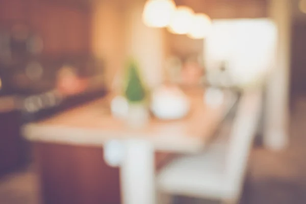 Blurred modern Kitchen — Stock Photo, Image