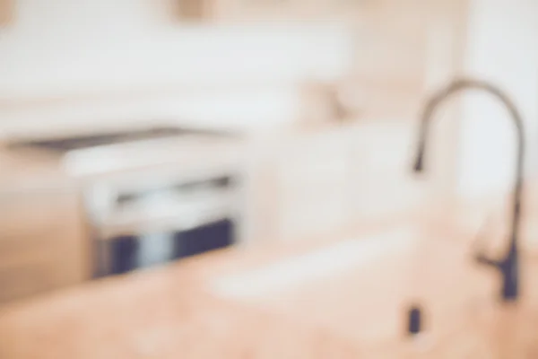 Blurred Kitchen Stove Burner — Stock Photo, Image