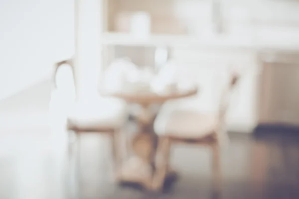 Blurred White Modern Kitchen — Stock Photo, Image