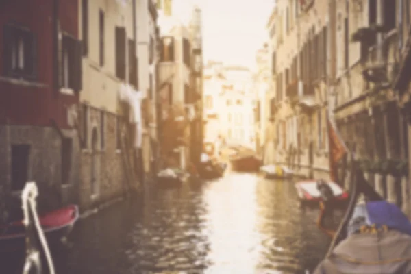 Suddig Venedig Italien Canal — Stockfoto