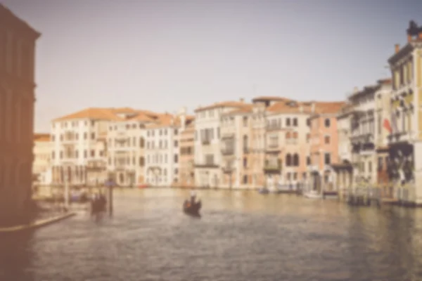 Wazig Venetië Italië Canal — Stockfoto