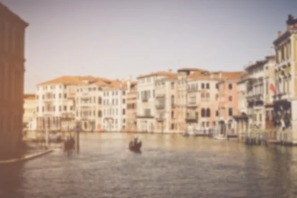 Sfocato Canale di Venezia — Foto Stock