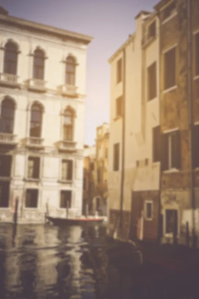 Italy Canal in Retro Instagram Style — Stock Photo, Image