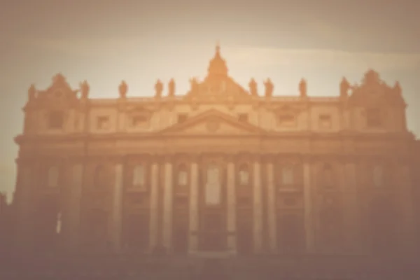 Verschwommenes Bild des Vatican — Stockfoto