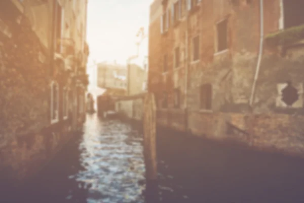 Sfocato Canale di Venezia — Foto Stock