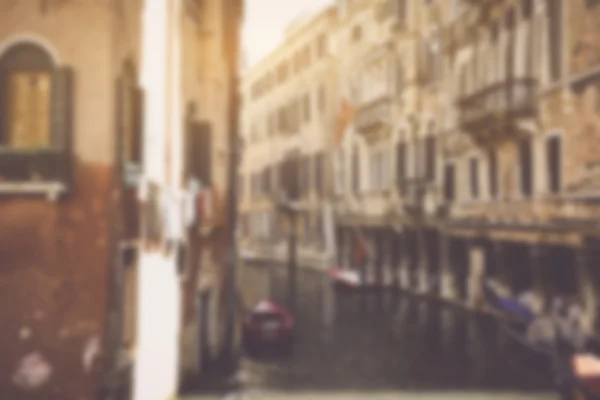 Blurred Venice Italy Canal — Stock Photo, Image