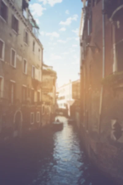 Suddig Venedig Italien Canal — Stockfoto