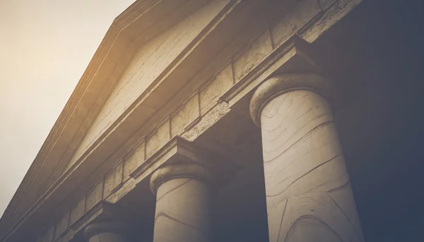 Pillars in Retro Instagram Style — Stock Image Pillars in Retro Instagram Style Stock Image
