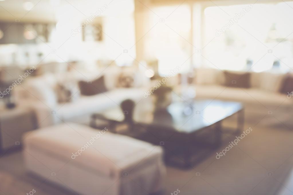 Blurred Modern Living Room — Stock Photo © slickspics 80504240