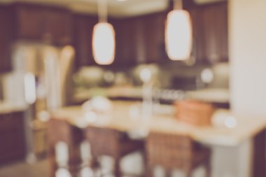 Bulanık Modern mutfak iç