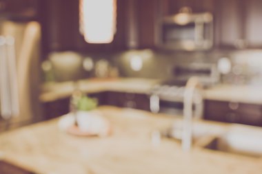 Bulanık Modern mutfak iç