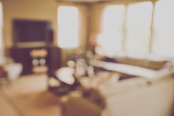 Blurred Living Room with Couches — Stock Photo, Image