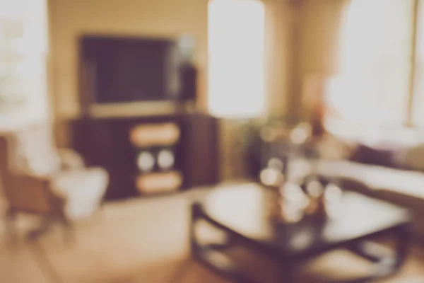 Rozmazané obývací pokoj s pohovkami — Stock fotografie