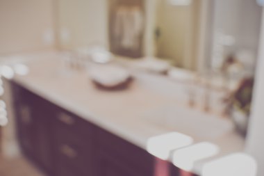 Bulanık banyo Vanity
