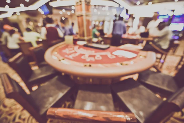 Casino Blackjack tabloda bulanık — Stok fotoğraf