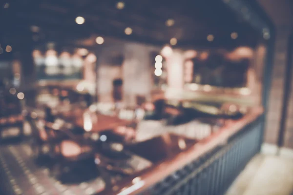 Blurred Restaurant Interior — Stock Photo, Image