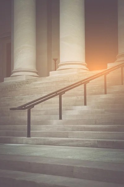 Stone pillars of old building — Stock Photo, Image