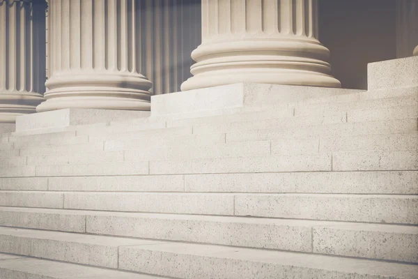 Stone pillars of old building — Stock Photo, Image