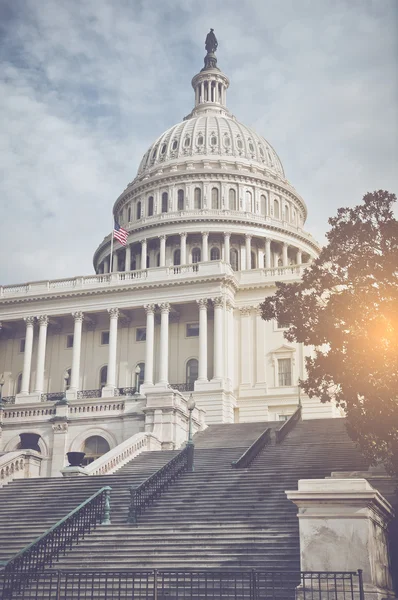 Capitol Hill Building i Washington Stockbild