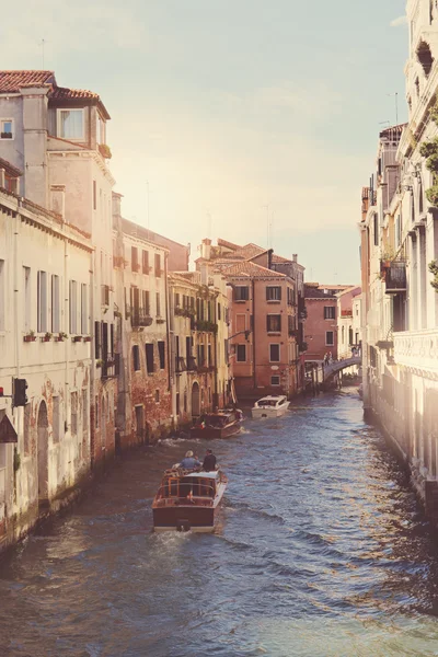 Canali di Venezia in Italia — Foto Stock