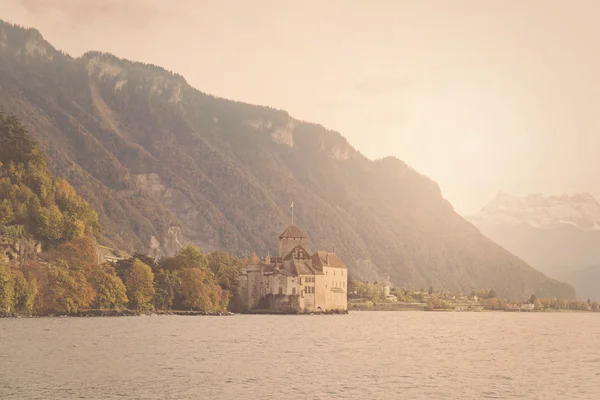 Lago geneva suíça — Fotografia de Stock