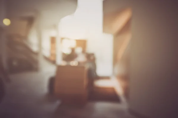 Blurred Hotel Lobby — Stock Photo, Image