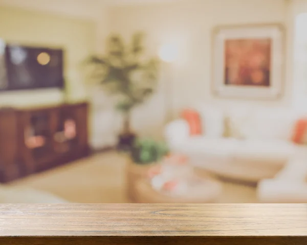 Размытая гостиная с диванами — стоковое фото