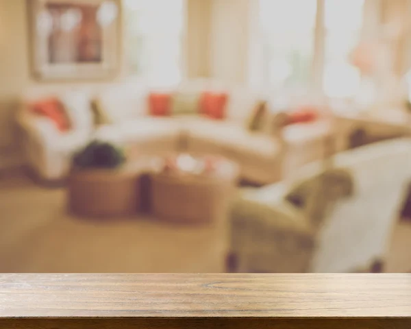 Bulanık oturma odası kanepe — Stok fotoğraf