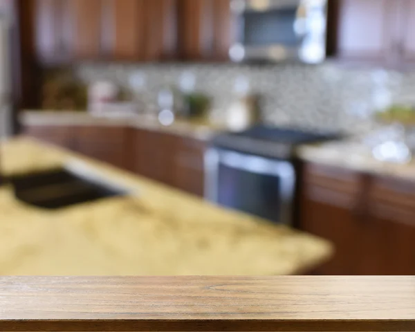 Blurred Modern Kitchen interior — Stock Photo, Image