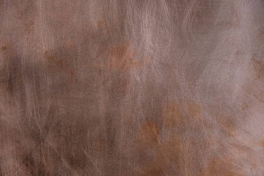 Cilalanmış bakır plaka. Boşluğu kopyala.